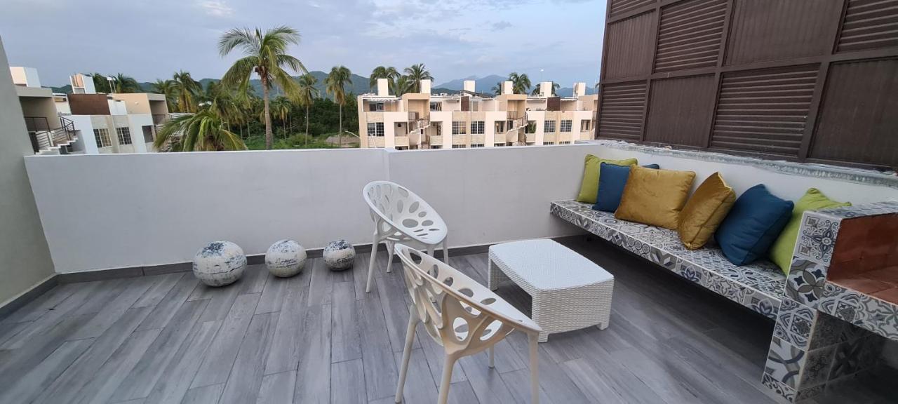 Apartamento Penthouse con Roof Garden, experiencia sin igual. Manzanillo Exterior foto